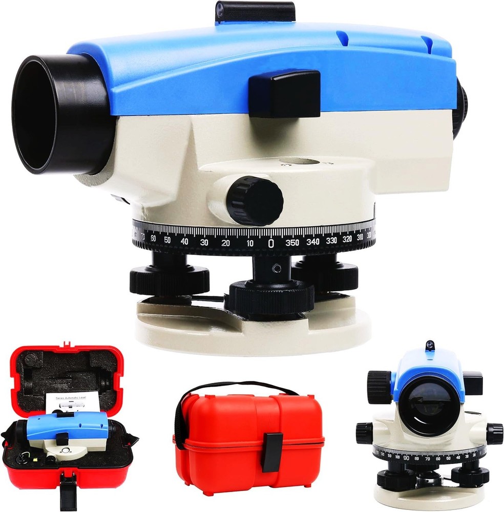 Automatic 32X Optical Transit Survey Auto Level High Precision Level Gauge Me...