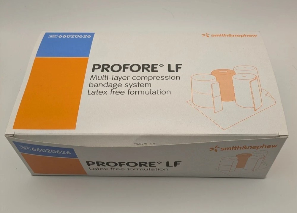 1 Box Smith & Nephew Profore LF Multi-Layer Compression Bandage  66020626