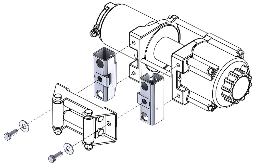 Arctic-Cat Prowler Fairlead Bracket - 101340