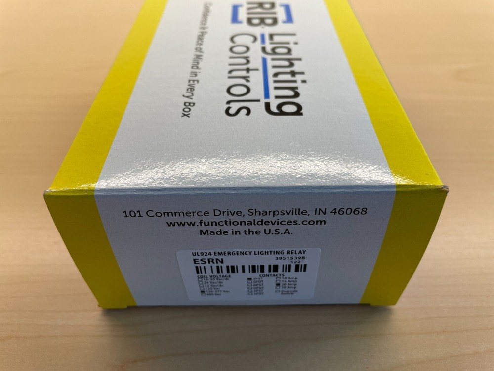 NEW RIB LIGHTING CONTROLS ESRN