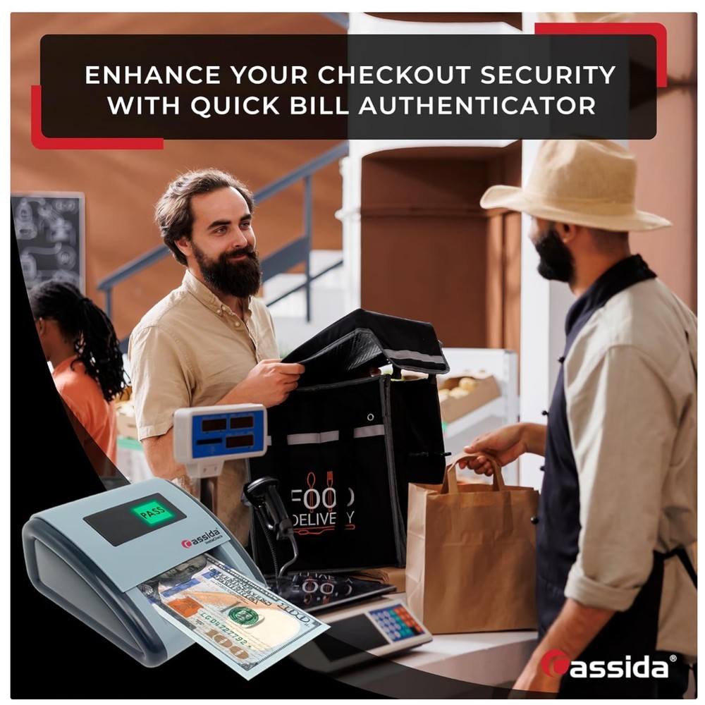 InstaCheck Automatic Counterfeit Detector - Gray