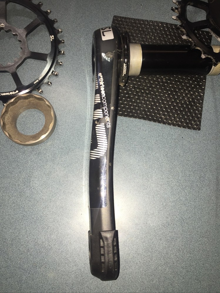 e*rhirteen TRS Carbon SL Crankset Plus Extras
