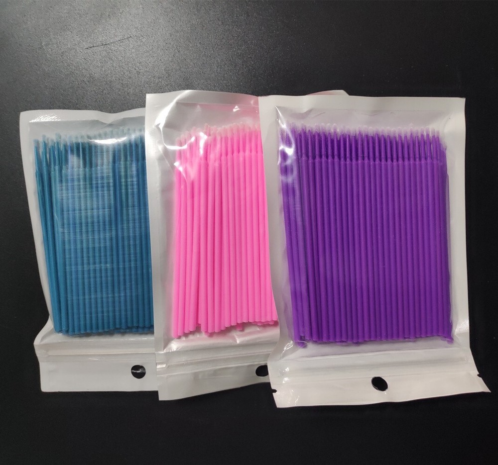 500Pc Micro Brushes Applicators Microbrush Dental (Regular,Fine,Super Fine) Eye