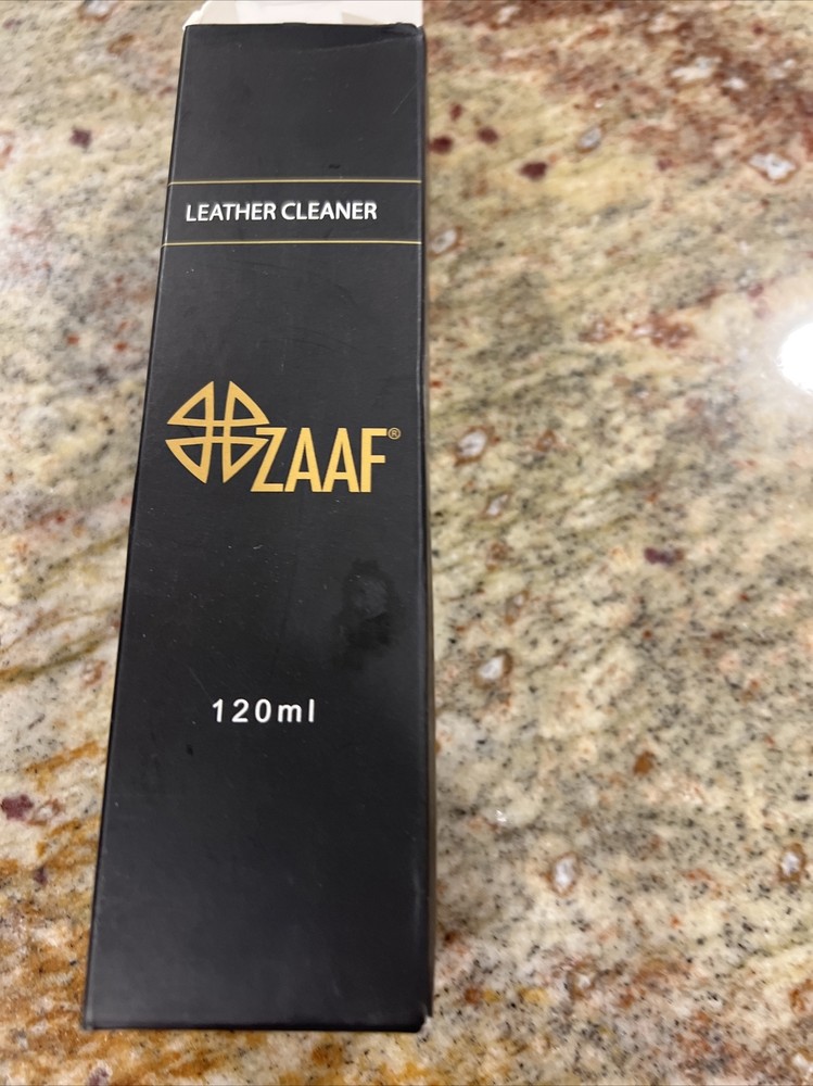 ZAAF leather cleaner Conditioner 120ml. New.