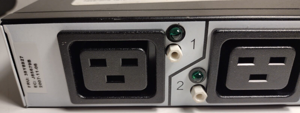 IBM Power Distribution Rack Mount Strip & Dell High Leakage Current (UNTESTED)