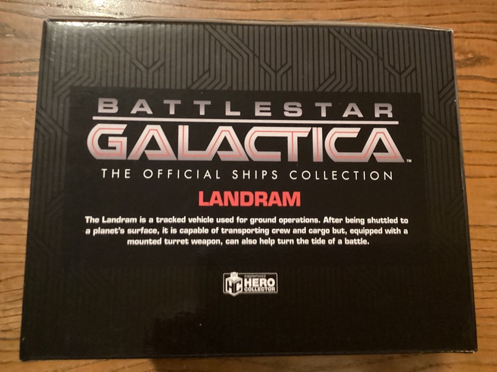 BATTLESTAR GALACTICA LANDRAM by Eaglemoss NEW