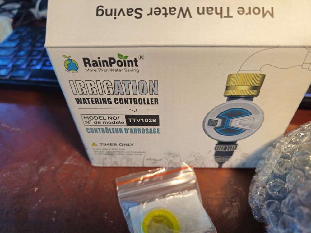 Rainpoint Wi-Fi Irrigation Controller New TTV102B Timer Only
