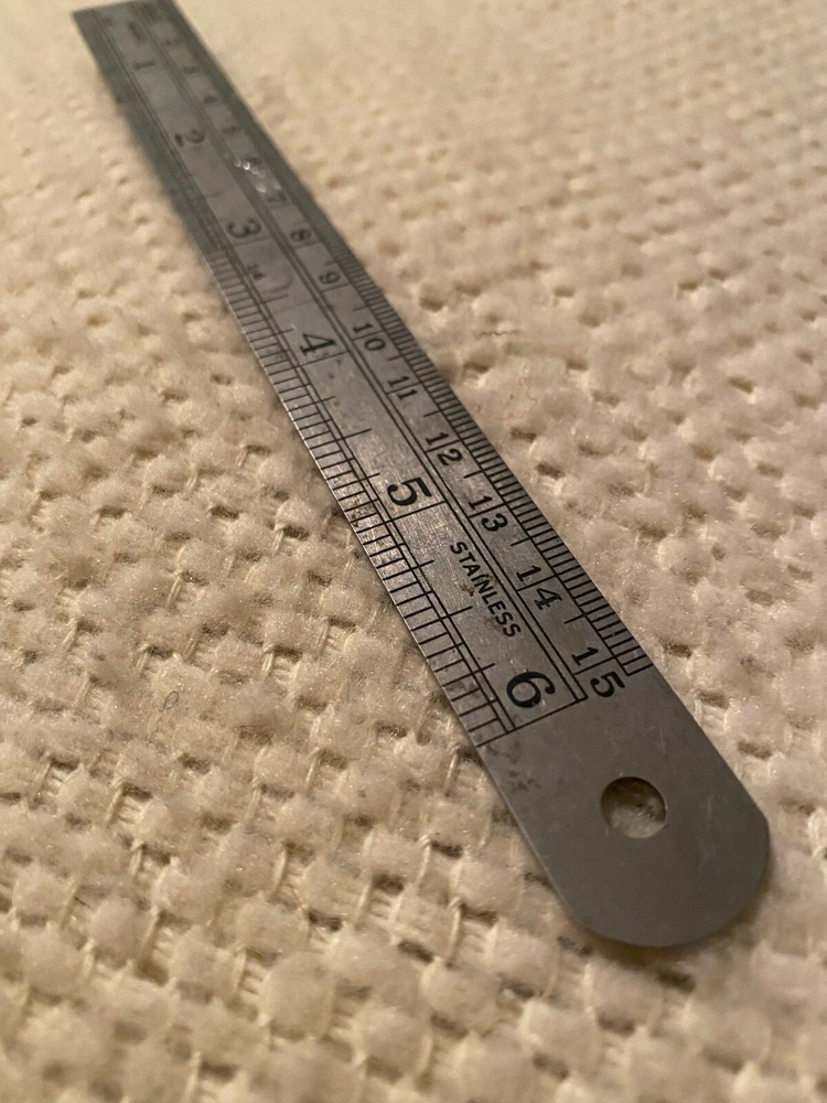 Vintage Machining Ruler
