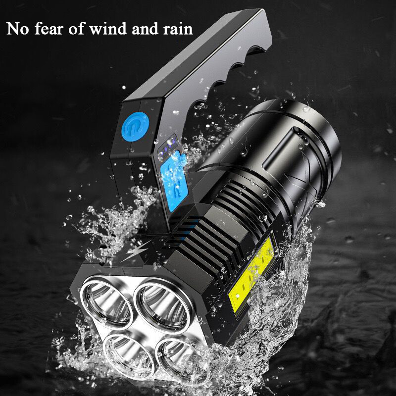 Super Bright 99000000LM LED Torch Tactical Flashlight USB Rechargeable Lantern