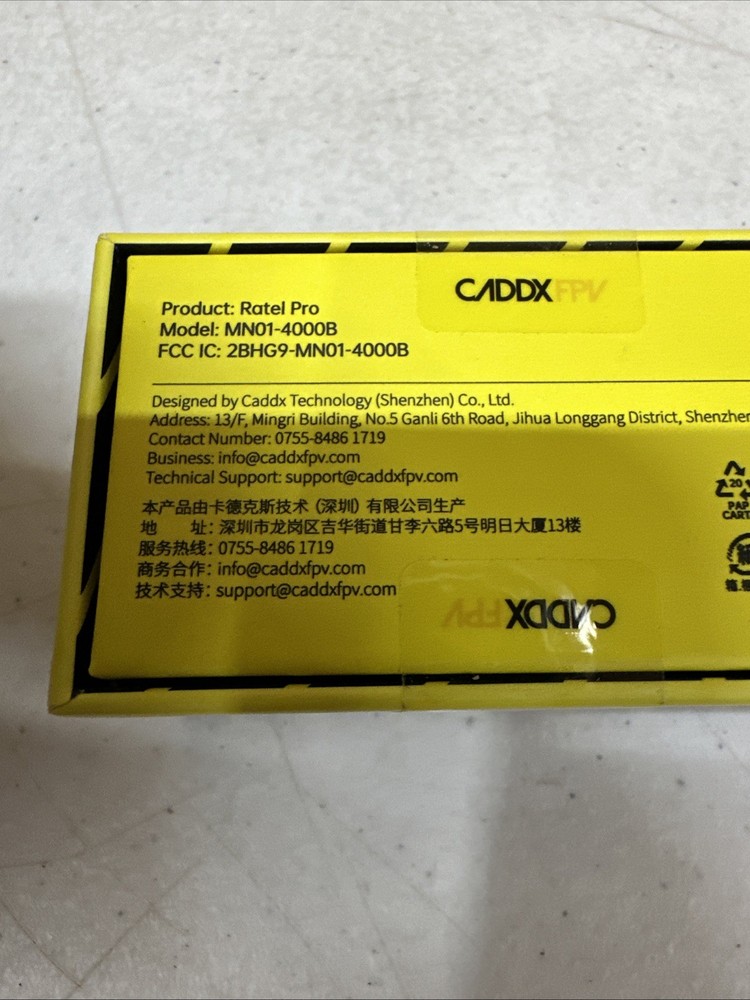 CADDXFPV Ratel Pro Analog Camera - New Sealed