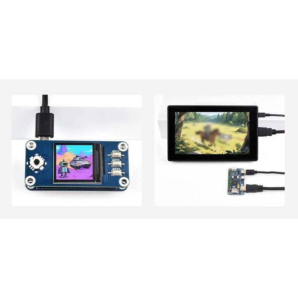 RP2350 PiZero Dual-Core Development Board Compatible with MicroPython and C/C++