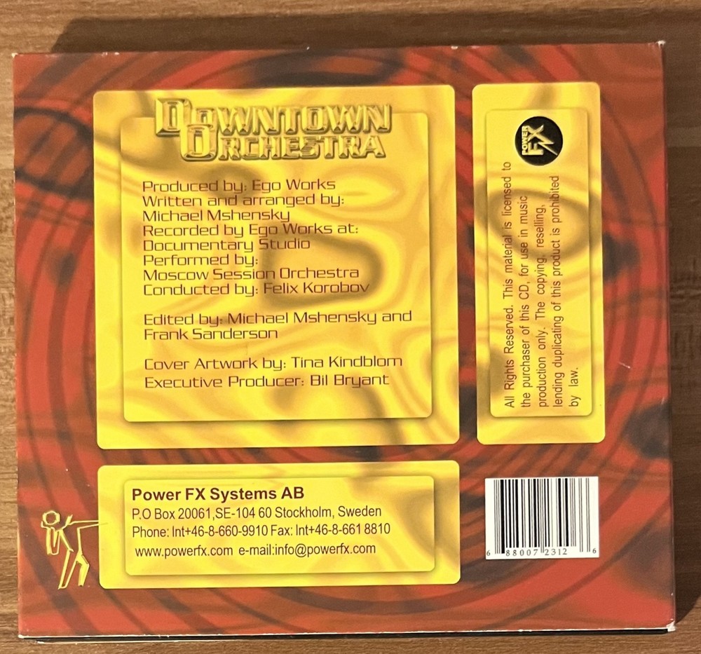 PowerFX Downtown Orchestra Sample Loop Library 2-CD