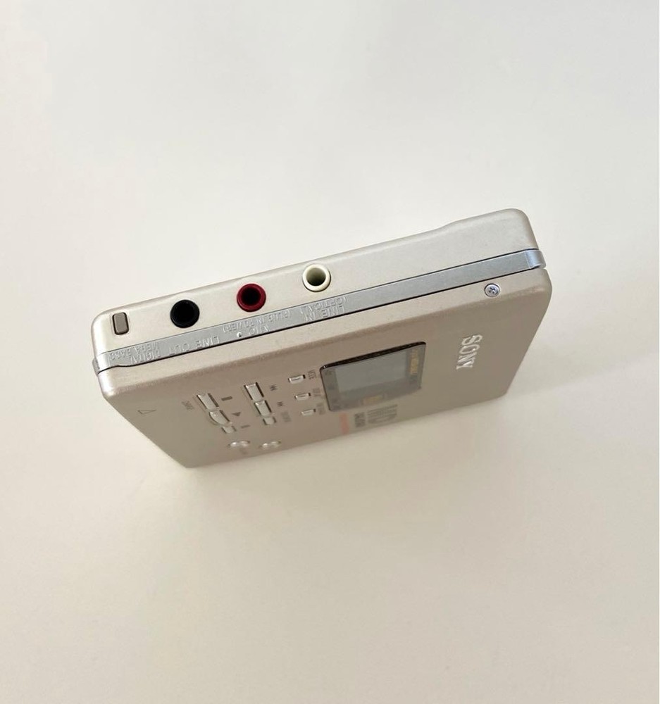 SONY MZ-R55 Silver MD MiniDisc Player Walkman