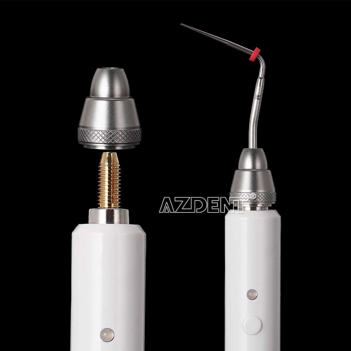 Sistema de obturación de gutapercha Dental pluma calefactora Endodoncia +2puntas