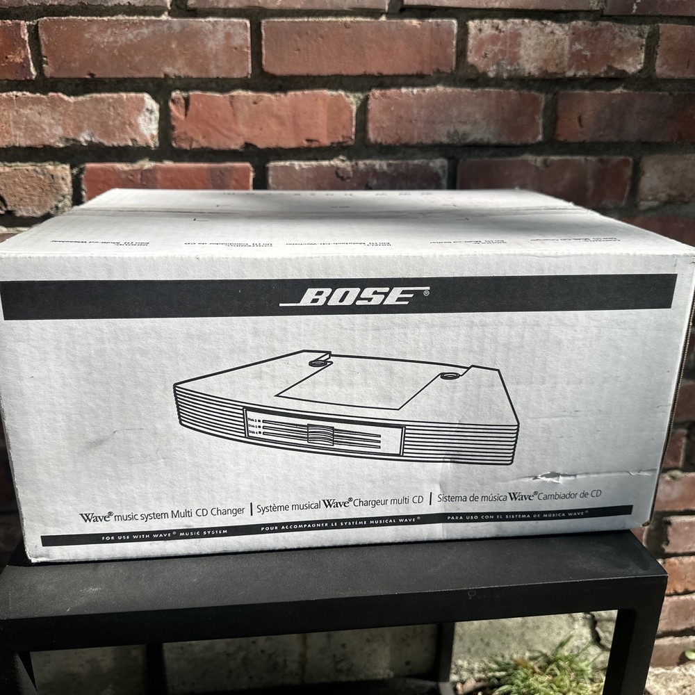 NEW Bose Wave Radio Music System 3 Disc Multi CDAccessory Graphite 🎵🔊💥