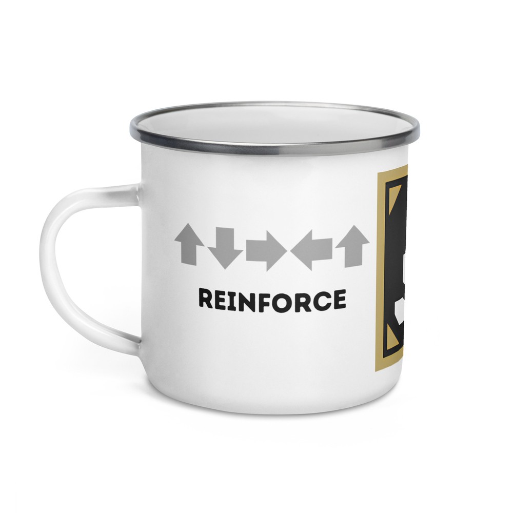 Reinforce Stratagem 12oz Enamel Mug