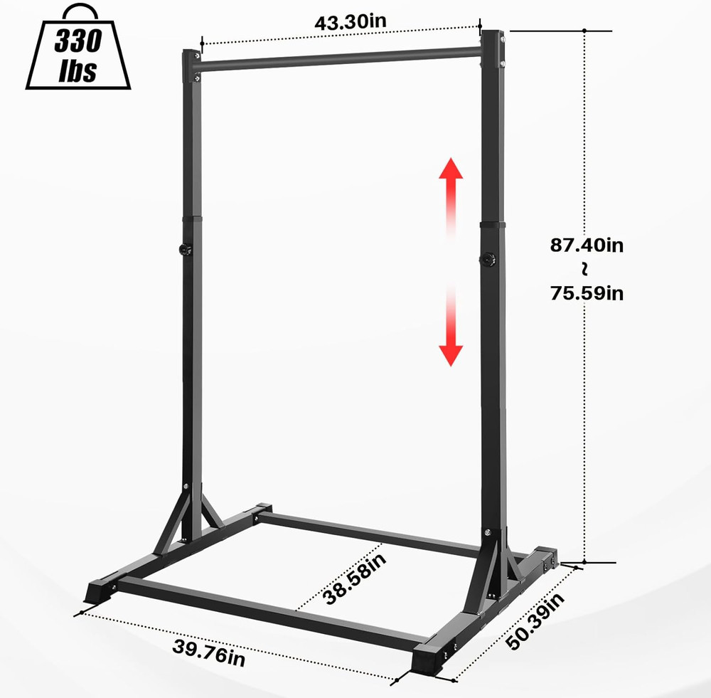 Pull up Station, Power Tower Portable Pullup Bar Station, Pull up Bar for Home