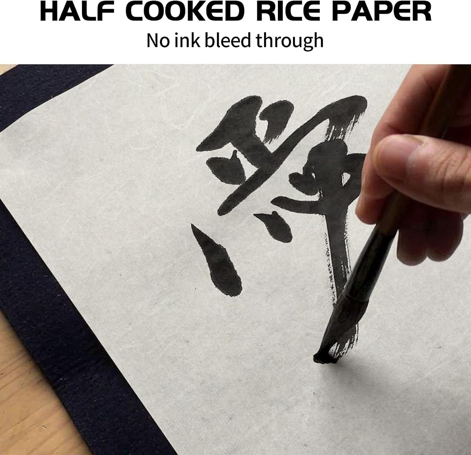 100 Sheets A4 Mulberry Paper Sheets Natural Fiber Rice Papers,8.3x11.7in Natu...