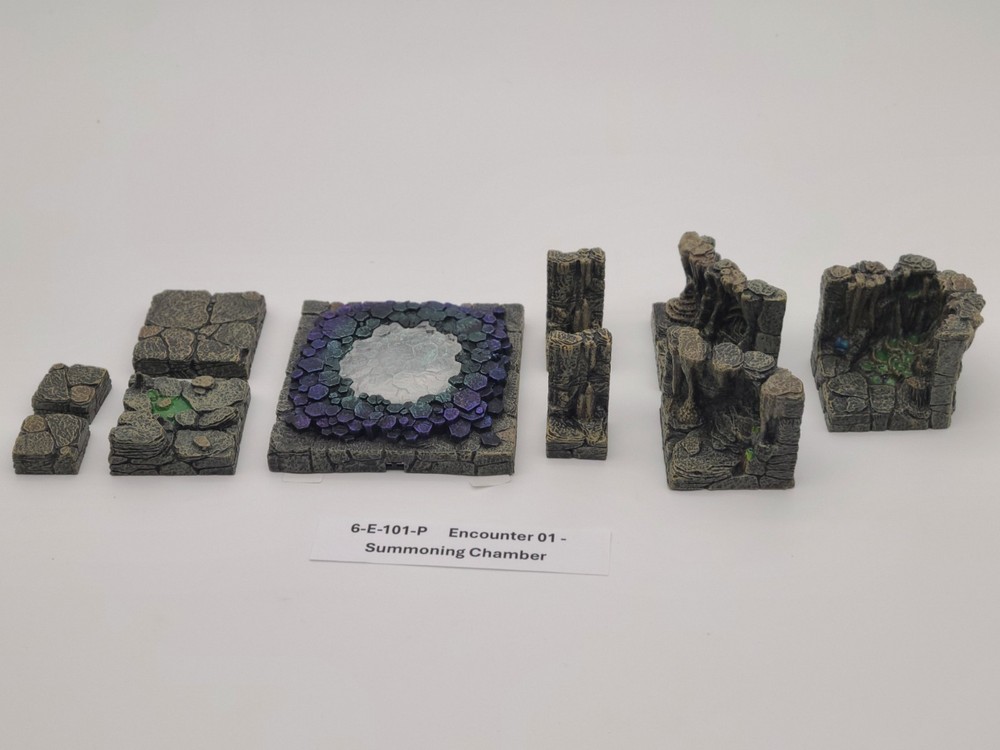 Dwarven Forge Caverns Deep Encounter 1: Summoning Chamber (Painted) VG+/Mint