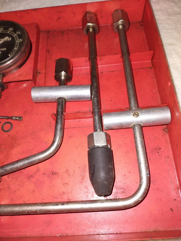Cornwell Tools TK55 Compression Testing Kit Metal Case For Parts Or Repair