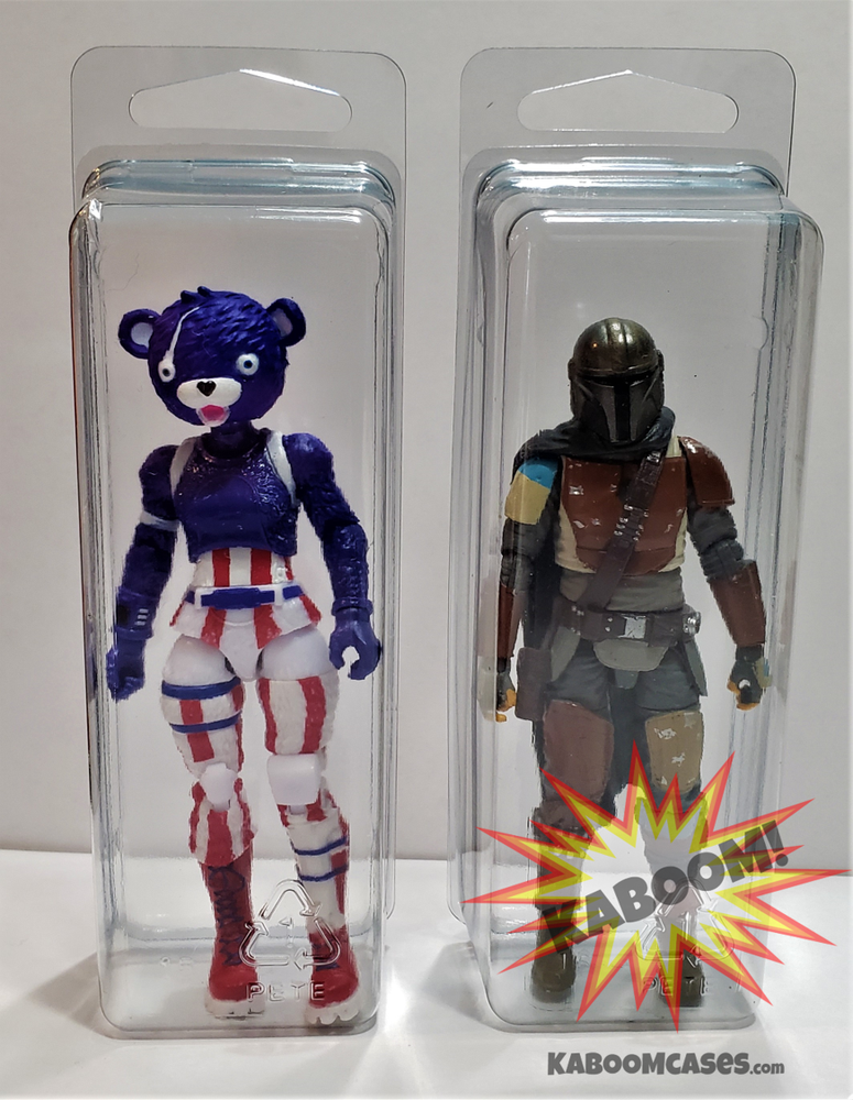 5 STAR WARS action figure blister case protective boxes clamshell display Small