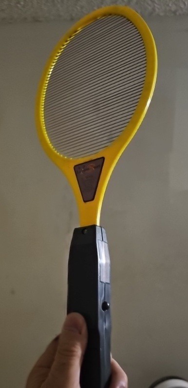 Electronic Insect Zapper Tennis Racket