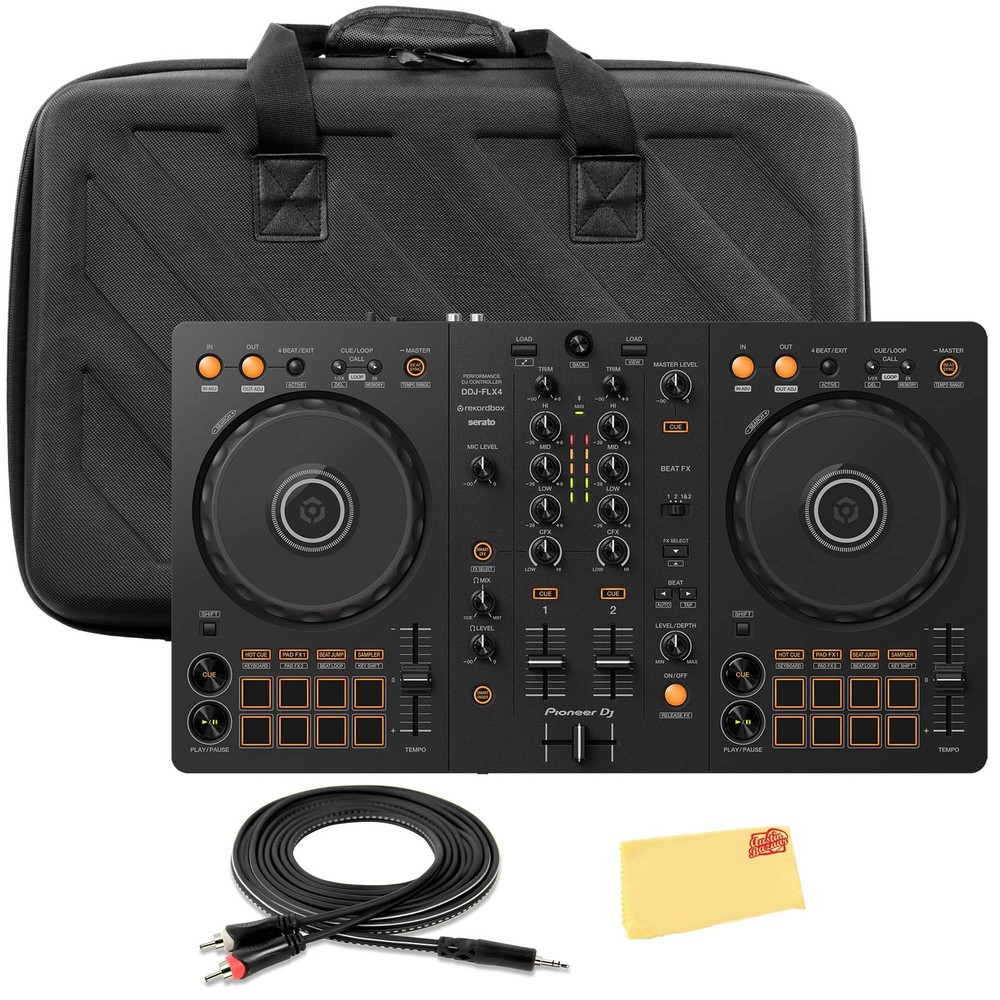Pioneer DDJ-FLX4 2-Channel DJ Controller w/ Case