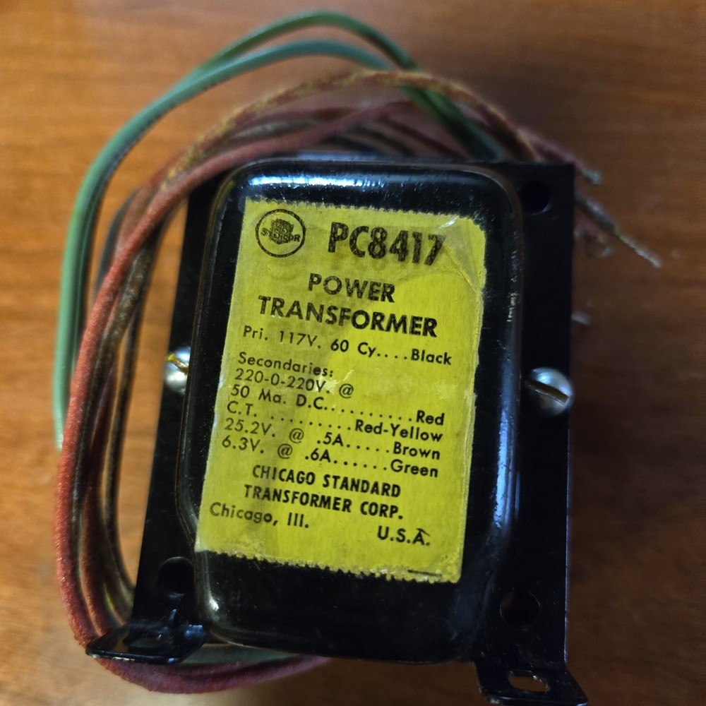 Stancor PC 8417 Power Transformer With Original Box