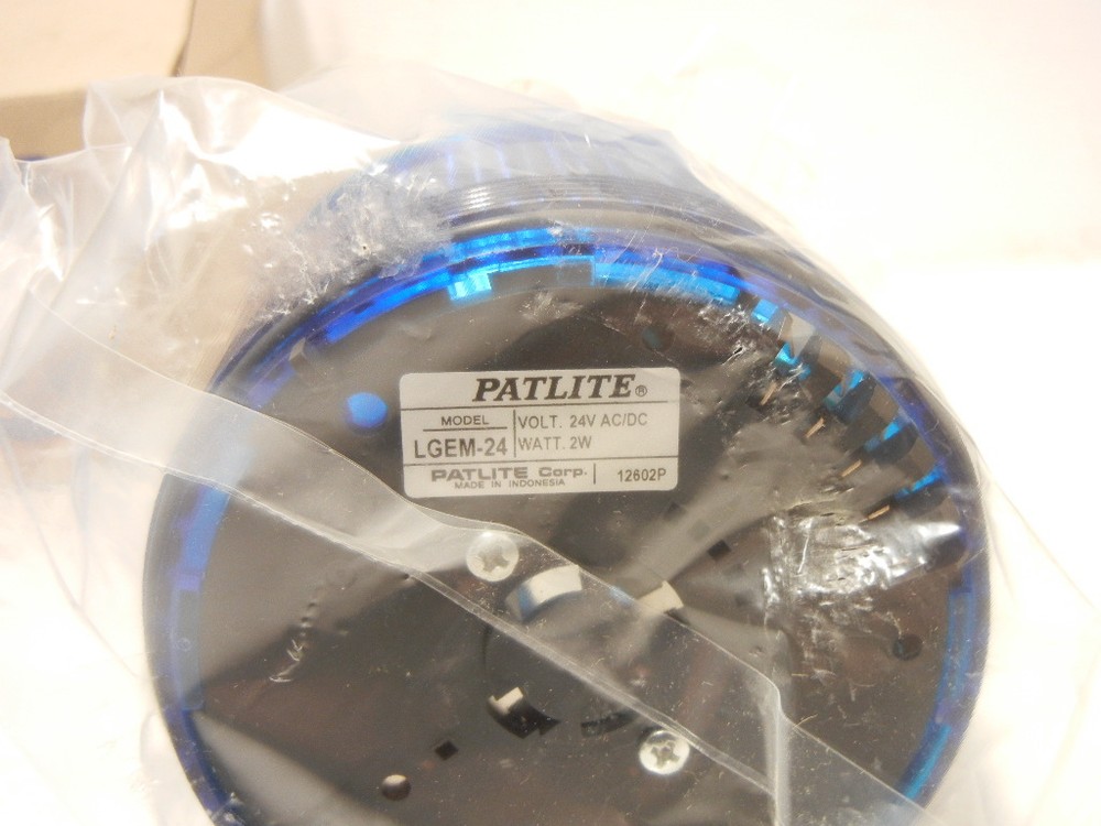 PATLITE LGEM-24-B NEW BLUE LENS STACK LIGHT LED MODULE LGEM24B