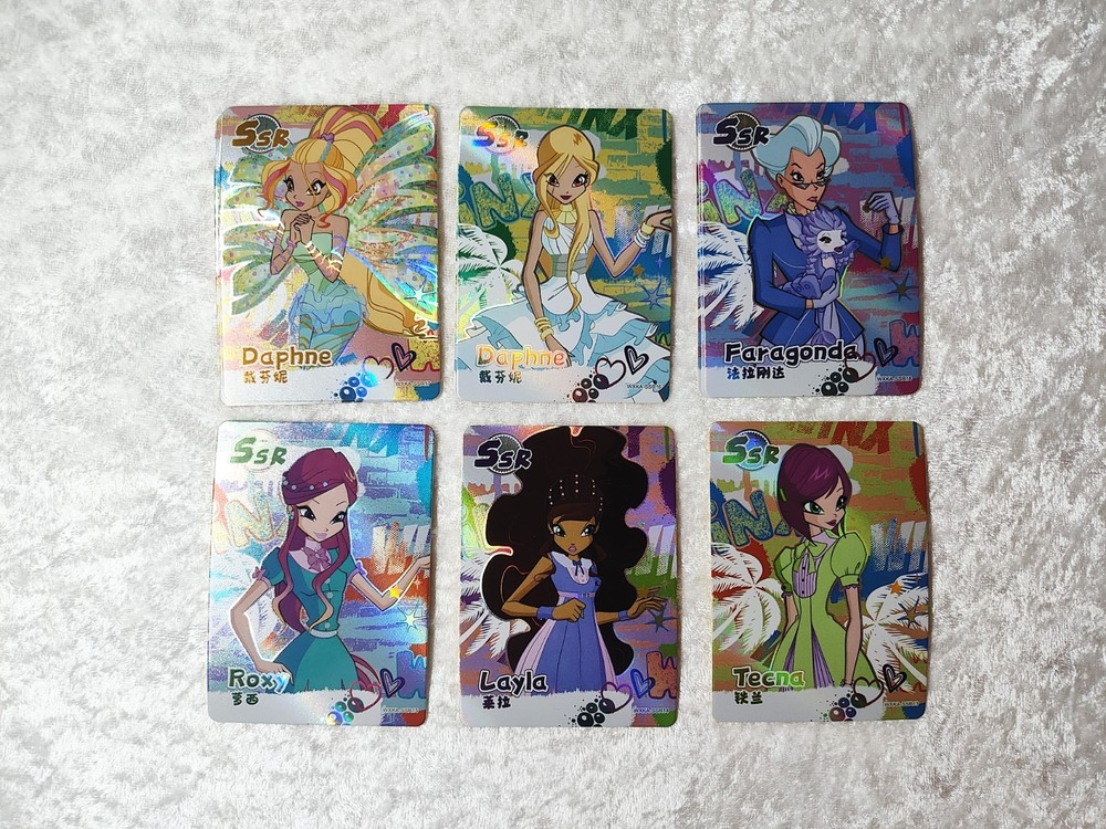winx club trading cards