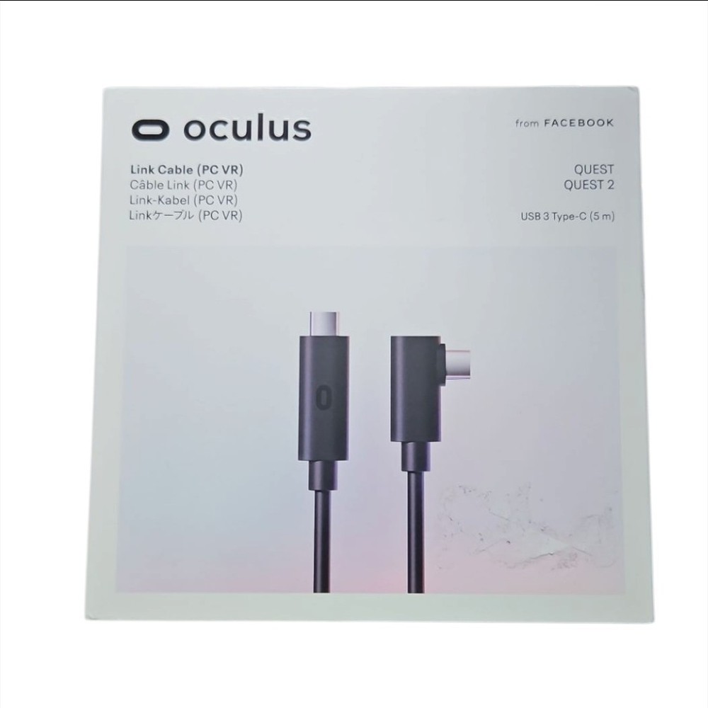 Oculus (Meta) Quest / Quest 2 Link Cable USB 3 Type-C (5m). New In Box
