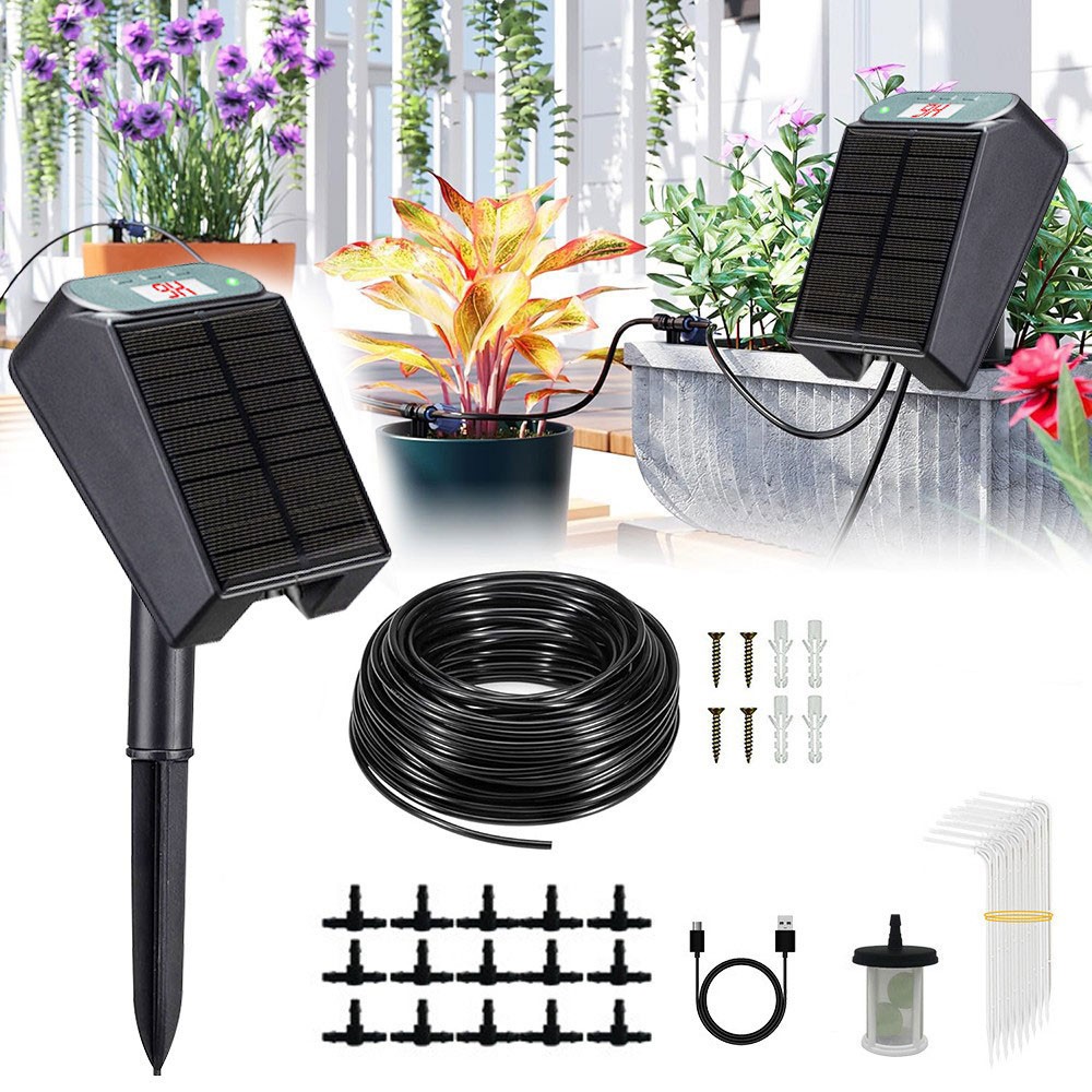 Solar Irrigation System Plant Watering Automatic Automatic System Set NEW