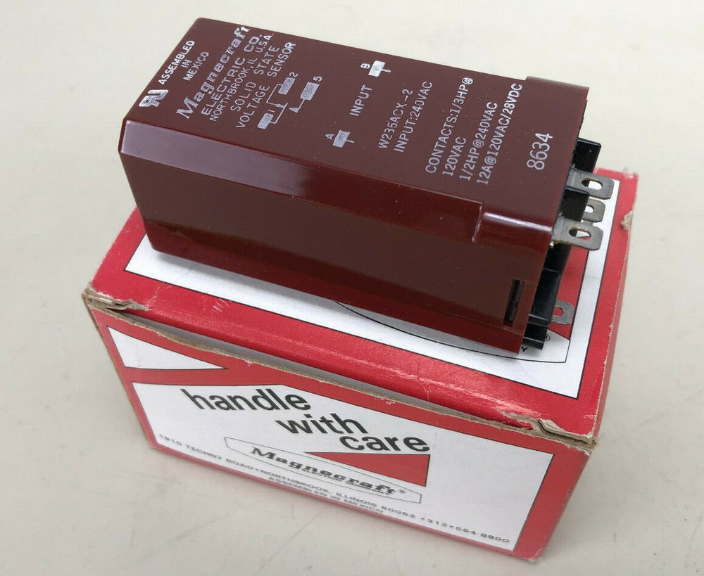Magnecraft W236ACX-2 240VAC SPDT Solid State Voltage Sensor NEW NIB