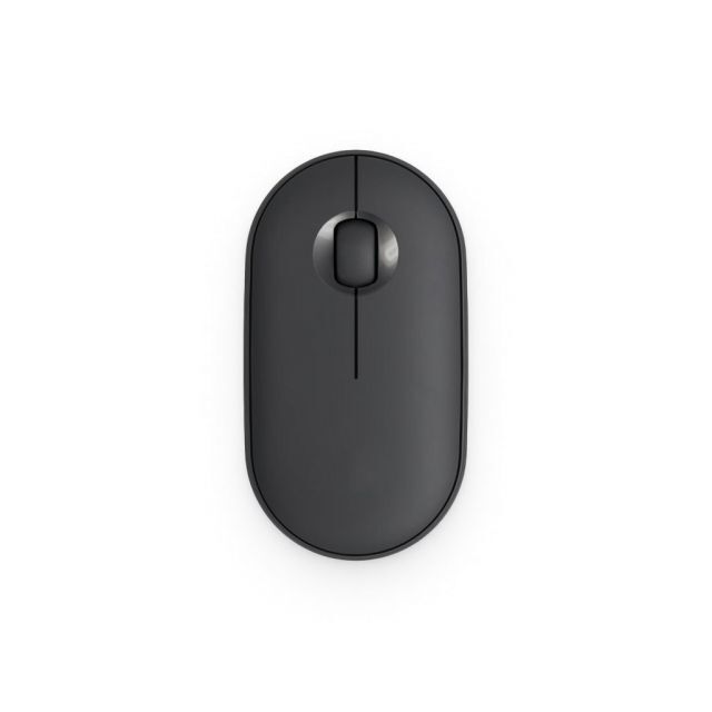 Black Ergonomic Wireless Mouse with Bluetooth and receiver