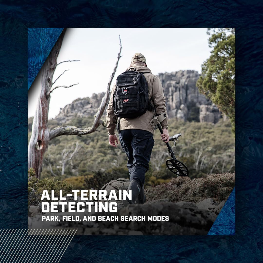 Minelab X-TERRA Elite Expedition Pack Metal Detector PN: 3707-0003 + PF40