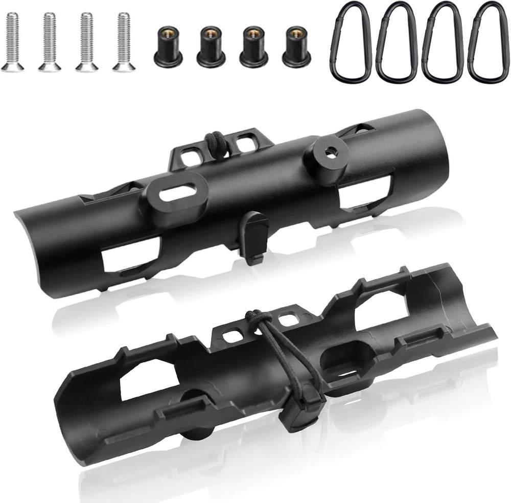 Kayak Paddle Holder with 2-Point Locking System for Standard Paddles