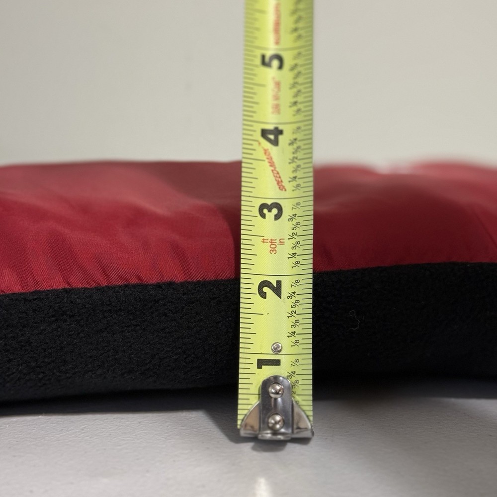 Two Nike Foldable Backpack Travel Blanket Red Black Stadium