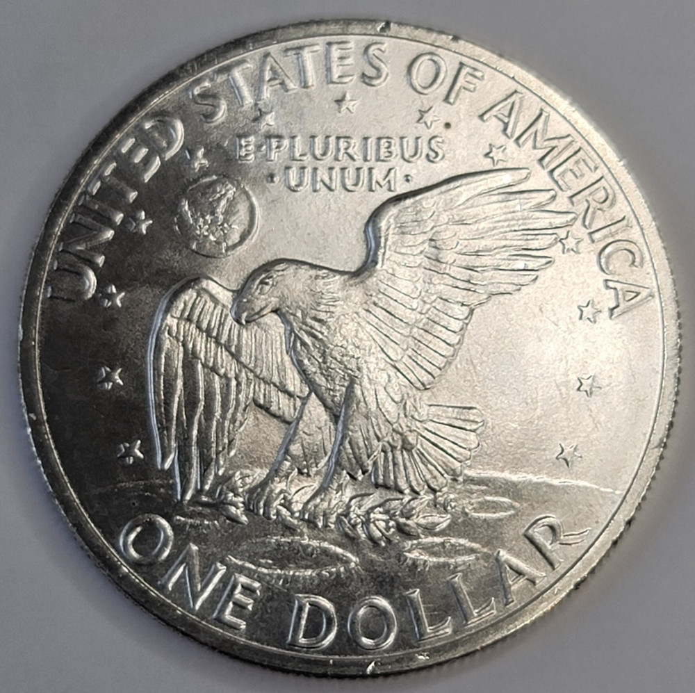 1971 S Eisenhower Uncirculated 40% Silver Dollar