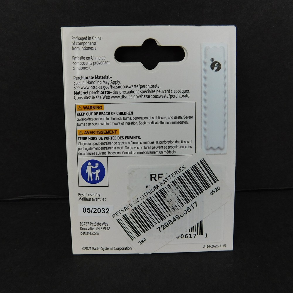 (4) Petsafe Replacement Lithium 3V Batteries RFA-35-11 Compatible PetSafe Collar