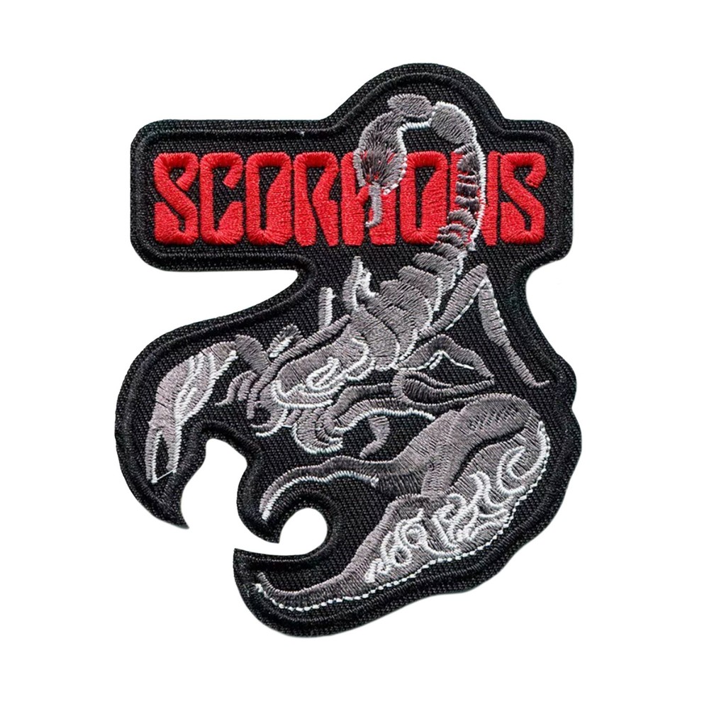 Scorpions Rock Band Embroidered Iron-On Patch