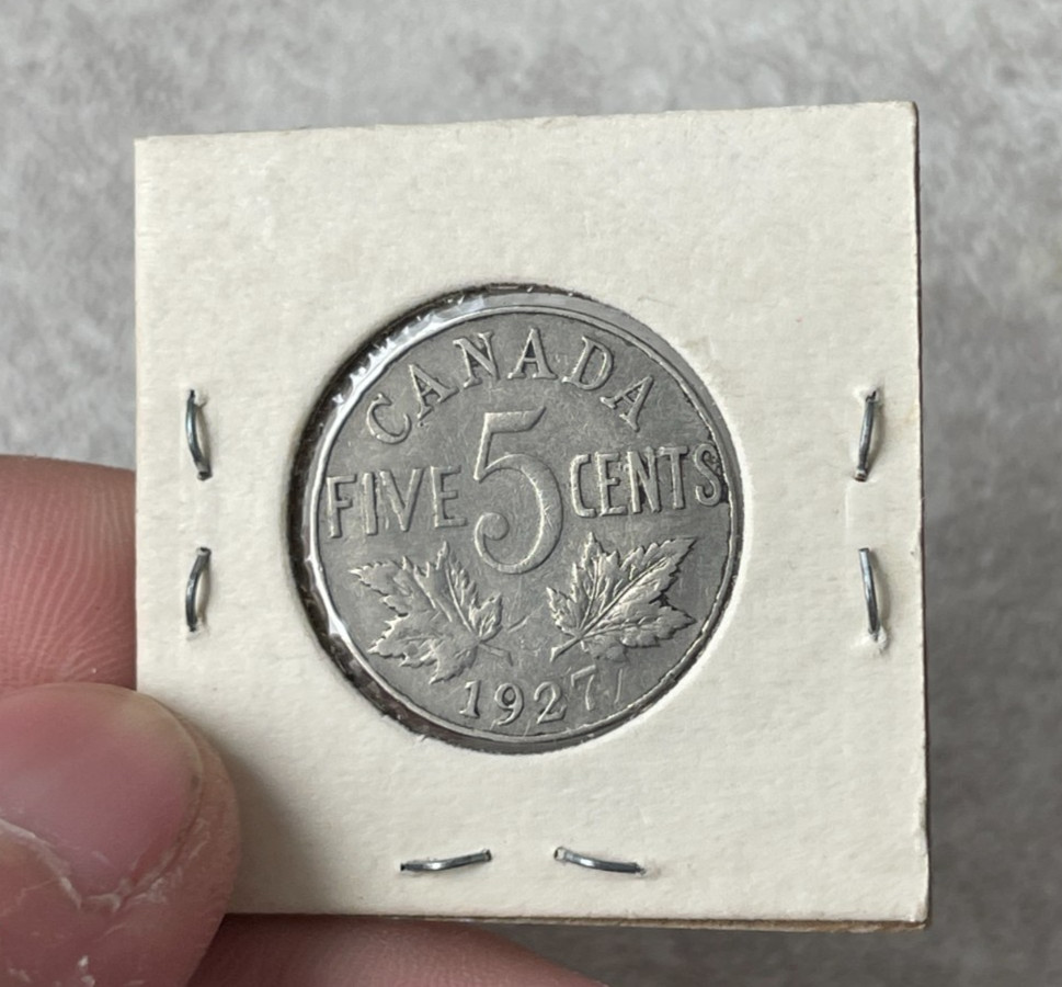 1927 Canada 5 Cents L2