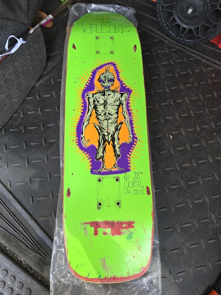 Welcome Skateboards Chupacabra Deck
