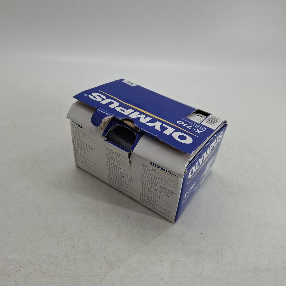 Olympus X-710 4.0MP Compact Digital Camera Silver Tested Boxed GUC