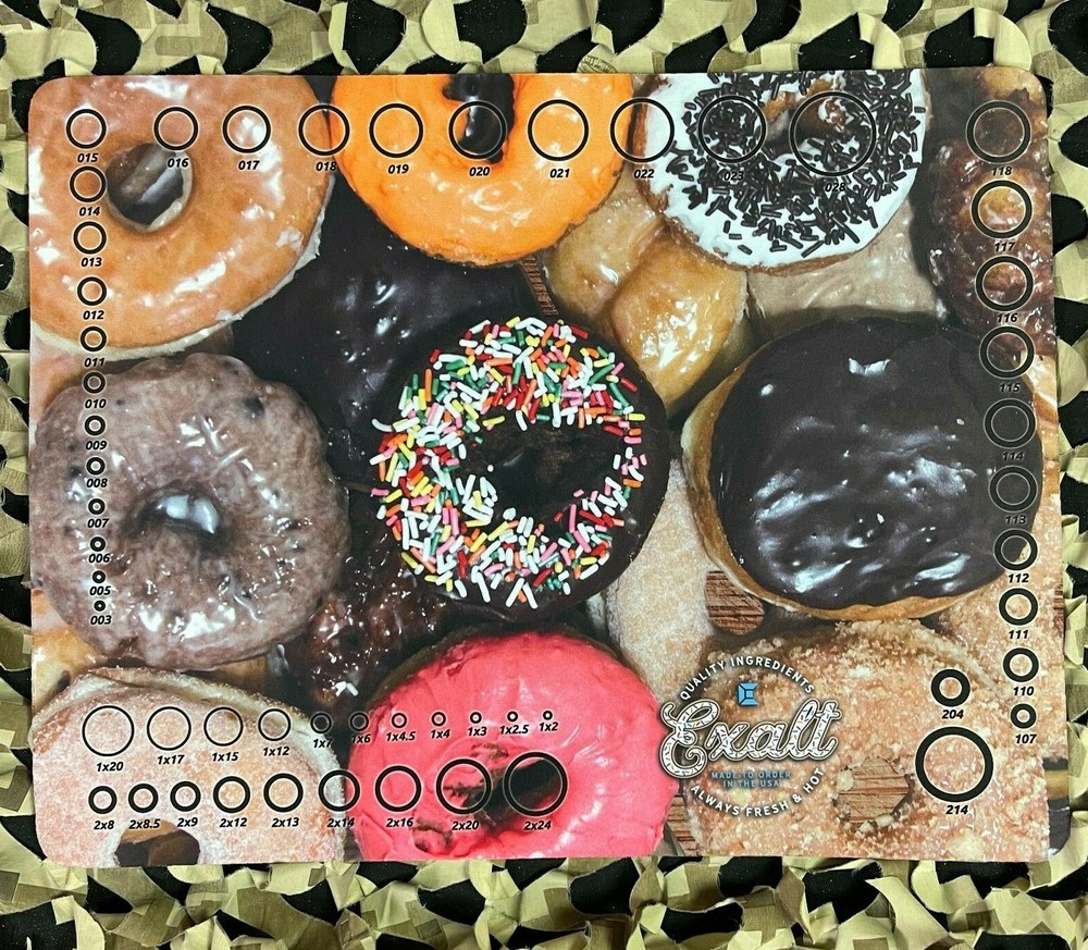 NEW Exalt V2 Paintball Tech Mat - Small - Donuts
