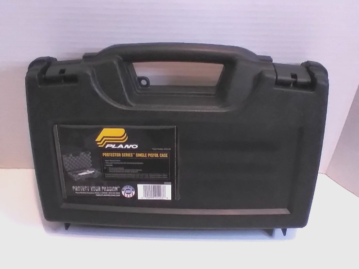 Lockable Single Pistol Case - Plano - 1403-00 - Plastic - Protector Series