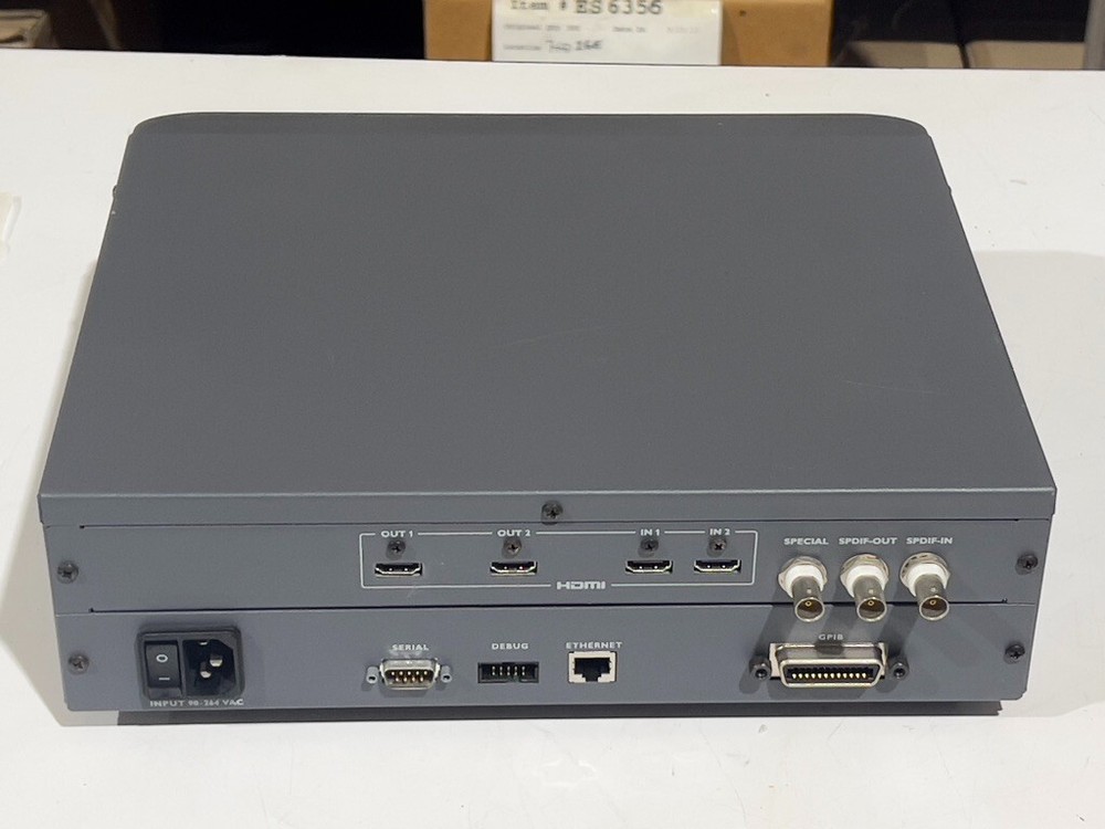 QuantumData 882E Video Test Generator 00-00209 + ITE, TME, HDMI Analyzer AS-IS