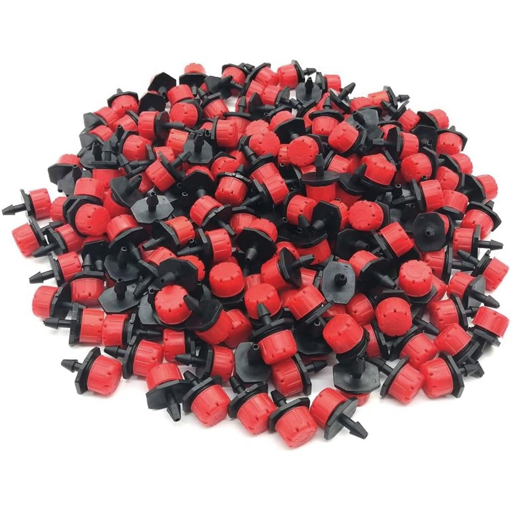 200* Adjustable Drip IrrigationWatering Nozzles Heads Support Automatic Cleaning
