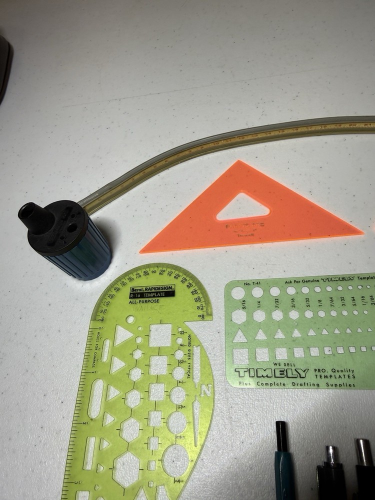 VTG Lot Architectural Drafting Template Tools Stencils BEROL STAEDTLER TIMELY