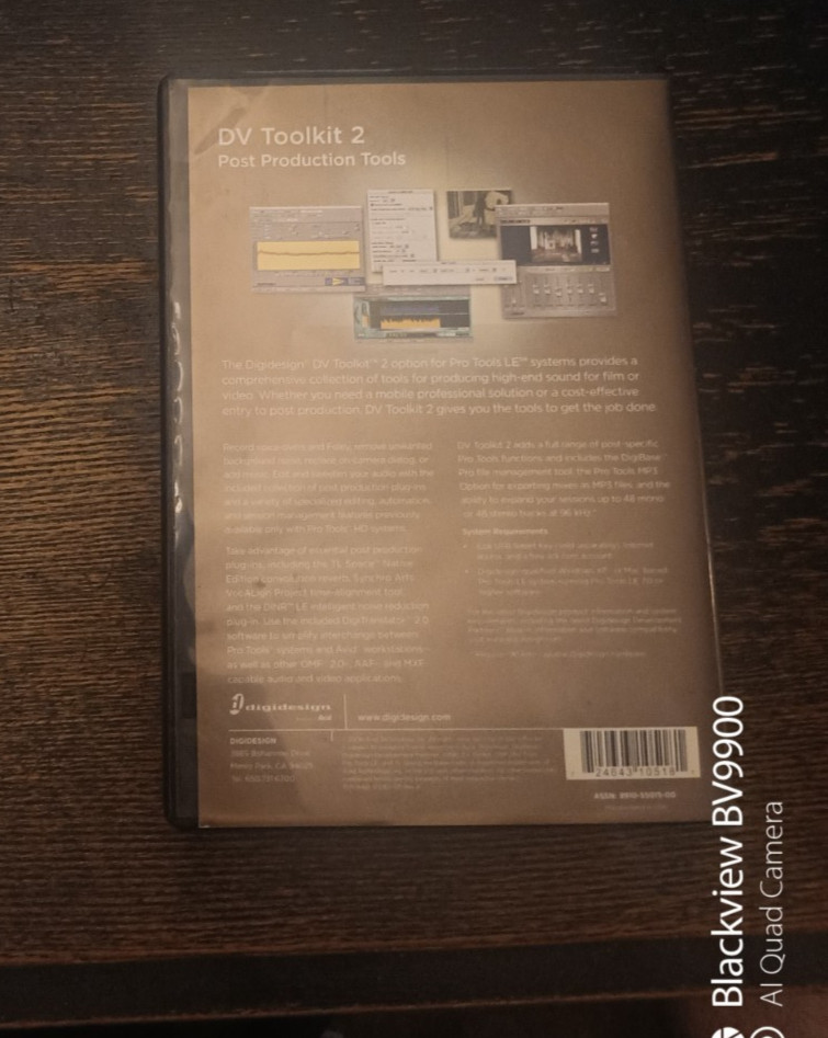 Avid Digidesign DV Toolkit 2 Post Production Tools DISCS IN FLAWLESS CONDITION!