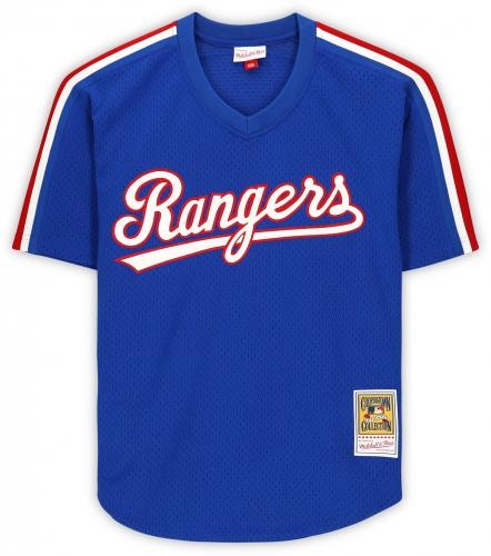 Nolan Ryan Rangers Signed Mitchell & Ness Authentic Jersey w/Ryan Express Insc
